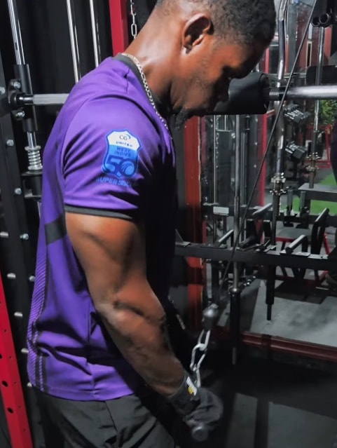 Personal training session